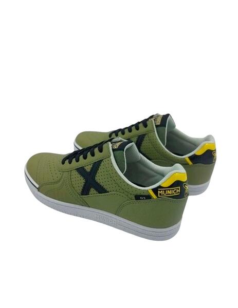 Zapatilla Munich G3 Kid VCO Trénd 302 Verde/Negro