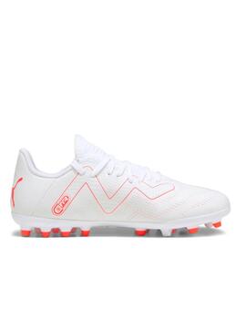 Bota Puma Future Play MG JR Blanco