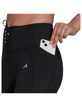 Leggings Adidas W Run Ess 1/1 Negro