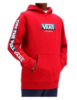 Sudadera Vans YT Easy Logo Rojo