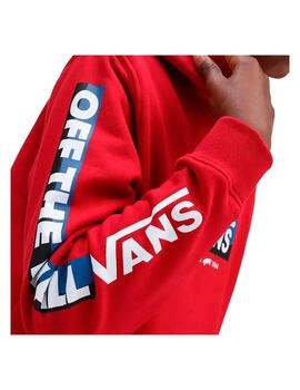 Sudadera Vans YT Easy Logo Rojo