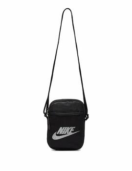 Bandolera Nike Heritage Negro Blanco