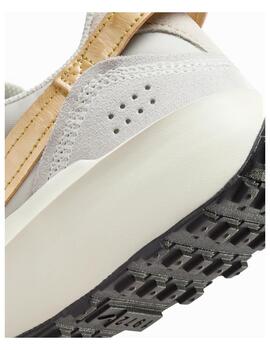 Zapatilla Nike W Waffle Debut ESS Beige/Oro