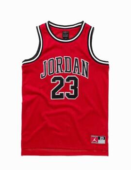 Camiseta Jordan B Tank 23 Rojo/Negro