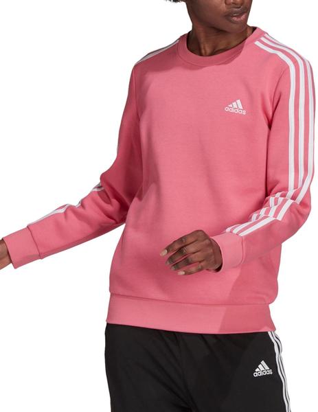Inclinarse Unidad septiembre Sudadera Adidas Esentials Fleece para mujer rosa