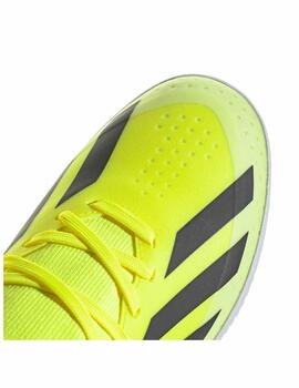 Bota Adidas X Crazyfast League IN J Amarillo Neon