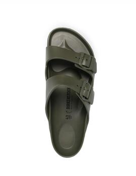 Sandalia Birkenstock M Arizona Eva Khaki