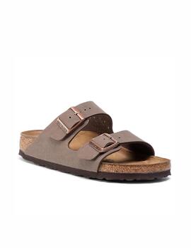 Sandalia Birkenstock W Arizona BS Nobuck Mocca