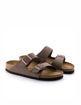 Sandalia Birkenstock M Arizona BS Nobuck Mocca