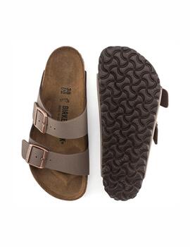 Sandalia Birkenstock M Arizona BS Nobuck Mocca