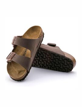 Sandalia Birkenstock M Arizona BS Nobuck Mocca