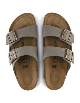 Sandalia Birkenstock M Arizona BS Nobuck Acero