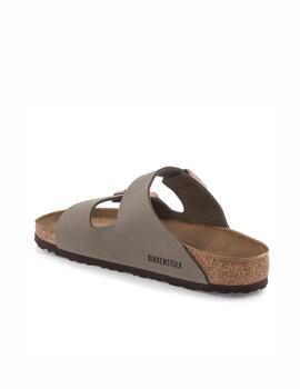 Sandalia Birkenstock W Arizona BS Nobuck Acero