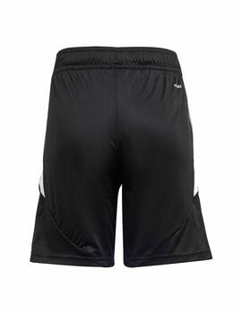 Short Adidas Y Tiro24 Negro/Blanco