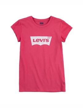 Camiseta Levis Rosa