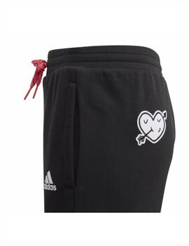 Pantalon Adidas JG A COL Niña Negro