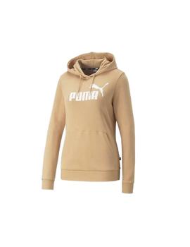 Sudadera Puma W ESS Logo Hoodie Marrón