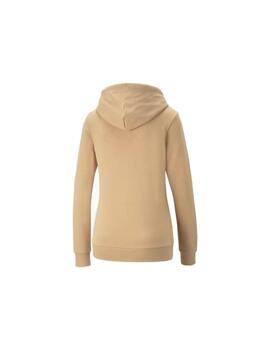 Sudadera Puma W ESS Logo Hoodie Marrón