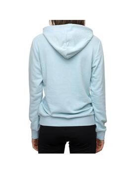 Sudadera Puma W ESS Logo Hoodie Turquesa