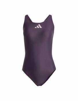 Bañador Adidas Swim W 3 Bars Morado