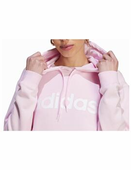 Sudadera Adidas W LIN FT Rosa