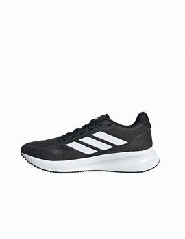 Zapatilla Adidas Runfalcon 5 J Negro/Blanco