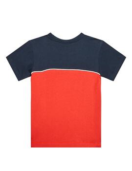 Camiseta Champion Niño Marino/Rojo
