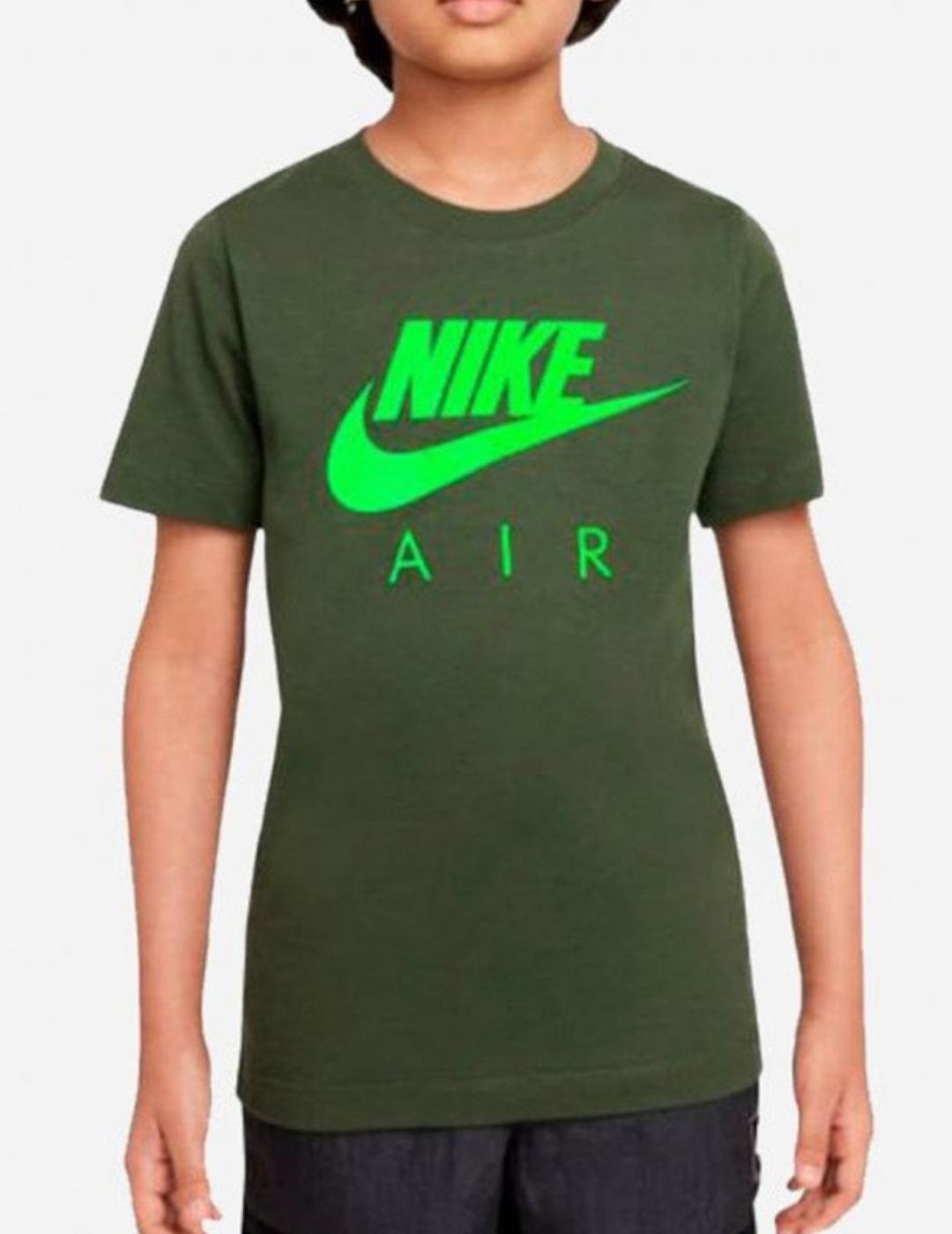 Camiseta Air Niño Verde