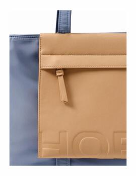 Shopper Hoff Nylon Daily Azul