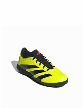 Bota Adidas J Predator League Turf Amarillo/Negro