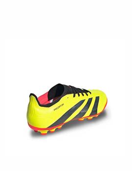 Bota Adidas U Predator League 2G/3G AG Fluor/Negro