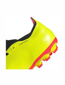 Bota Adidas U Predator League 2G/3G AG Fluor/Negro