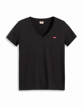 Camiseta Levis W Original VNeck Negra