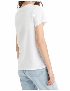 Camiseta Levis W Original VNeck Blanca