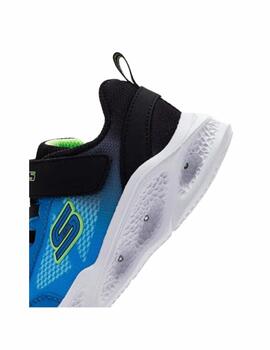 Zapatilla Skechers PS Lights Meteor Krendox BKBL