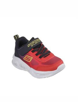 Zapatilla Skechers TD Lights Meteor Krendox RDBK