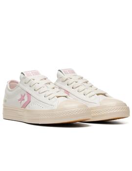 Zapatilla Converse Star Player 76 Lea Blanco/Rosa