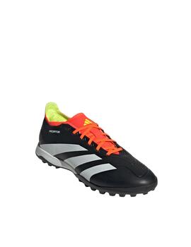 Bota Adidas U Predator League Turf Negro/Blanco