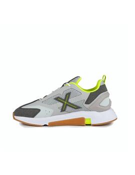 Zapatilla Munich M Avant 10 Gris/Fluor