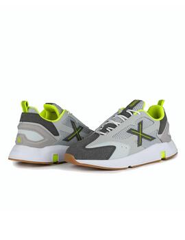 Zapatilla Munich M Avant 10 Gris/Fluor