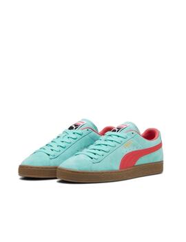 Zapatilla Puma U Suede Terrace Menta/Fresa/Gum