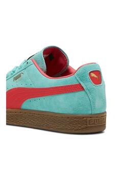 Zapatilla Puma U Suede Terrace Menta/Fresa/Gum