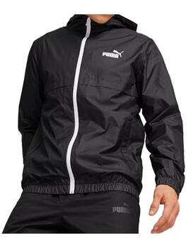 Cortavientos Puma M Ess Solid Negro