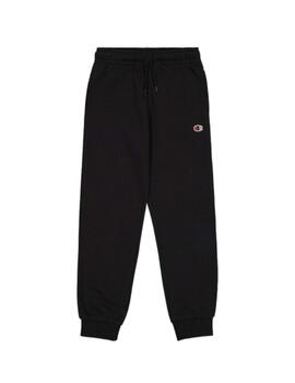 Pantalón Champion B Rib Cuff Negro para niños