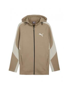 Chaqueta Puma M Evostripe FZ Hoodie Camel para hombre