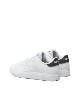 Zapatilla Adidas J Advantage Base 2.0 Blanco/Negro