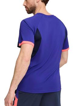 Camiseta Puma M IndividualLiga Morado/Fluor para hombre