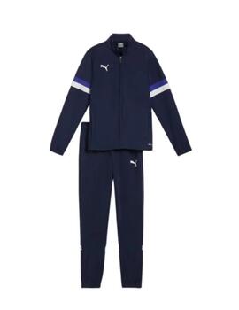 Chandal Puma JR IndividualRise Marino para niños