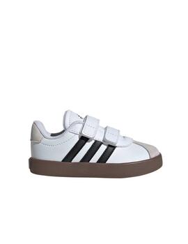 Zapatilla Adidas I VL Court 3.0 CF Blanco/Negro