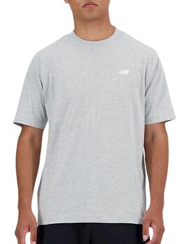 Camiseta New Balance M Sport Ess Cotton Gris hombre